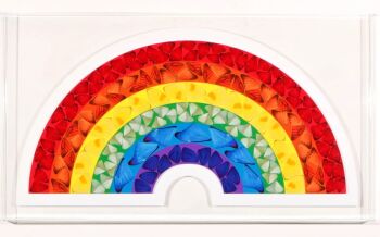 Butterfly Rainbow (Limited ed.) by Damien Hirst