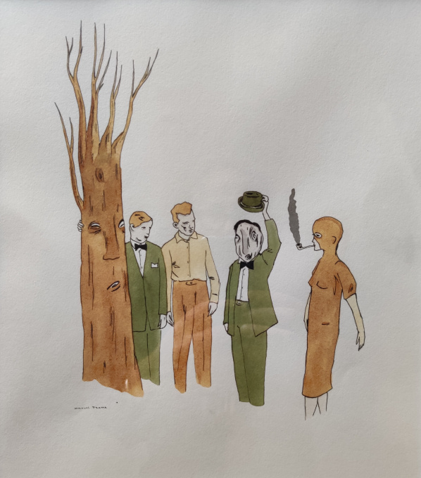 'Zonder titel' by Marcel Dzama