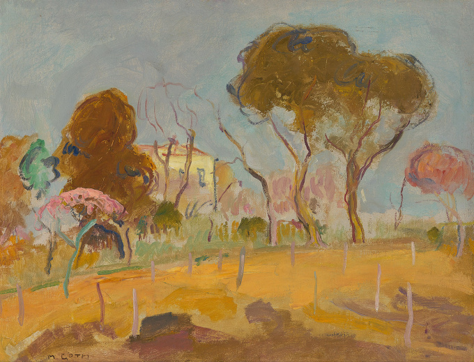 The old vineyard by Maurice Goth