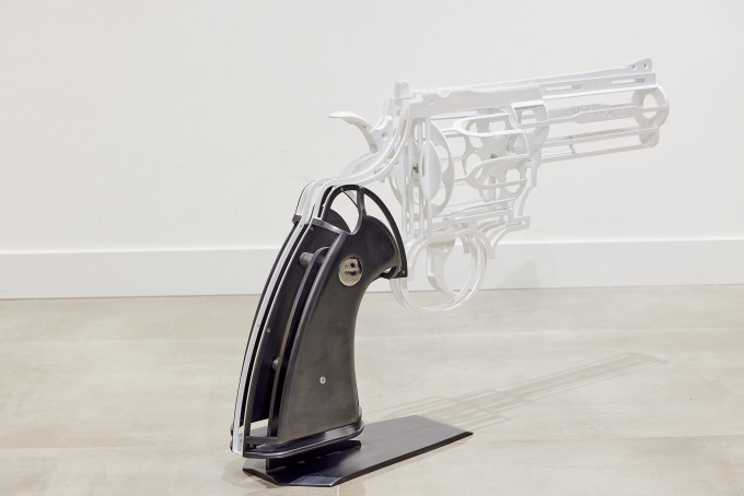 White Revolver by Jean Octobon