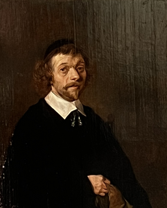 Portrait of a man and woman by Vincent Laurensz van der Vinne