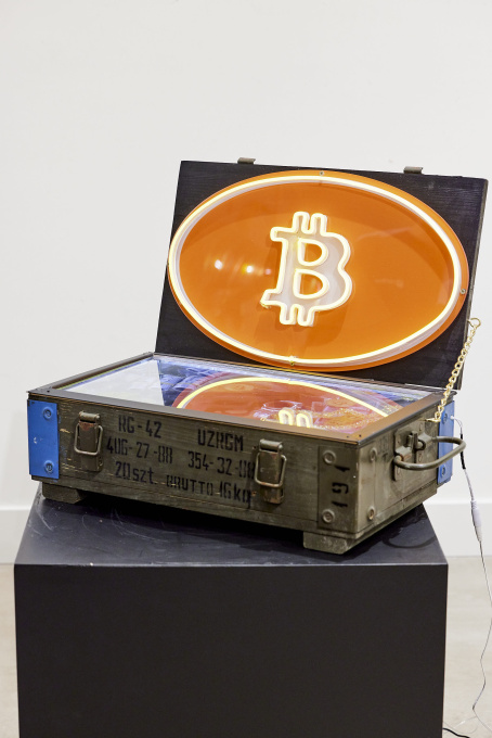Bitcoin treasure box by Phantom Art