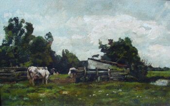 Milking spot by Willem de Zwart
