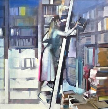 Organizing my Bookshelves II by Martin Koole