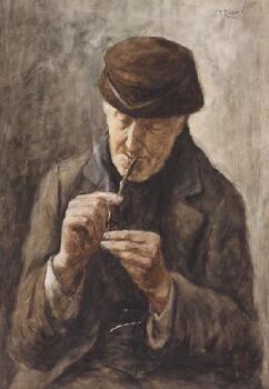 A quiet pipe by Philippe Zilcken
