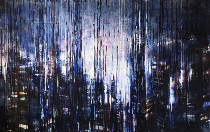Megalopolis Lights by Ekaterina Smirnova