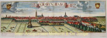 aangezicht 's Gravenhage by Georg Balthasar Probst