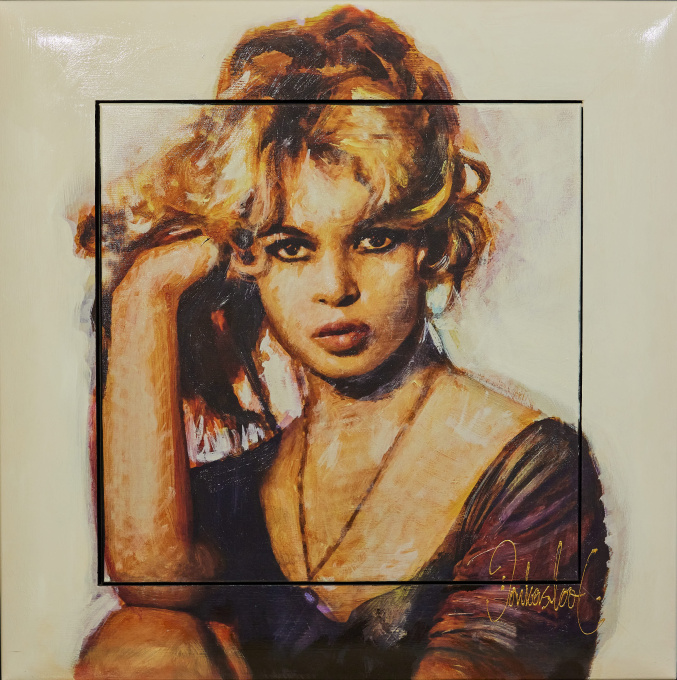 Brigitte Bardot Young by Peter Donkersloot