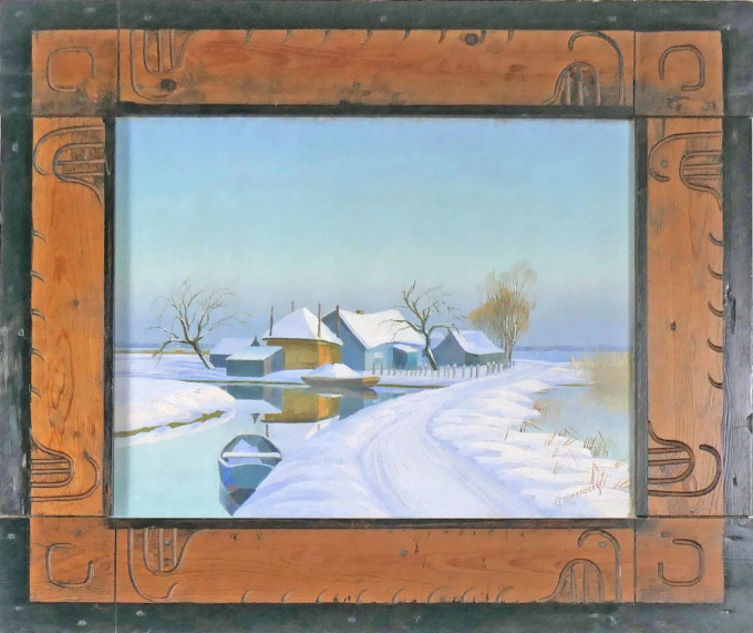 Winter in Loosdrecht by Dirk Smorenberg