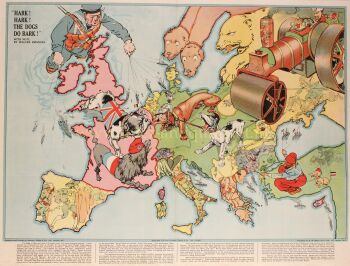 THE DOGS OF WAR HAVE BEEN LET LOOSE IN EUROPE... by Johnson Riddle & Co