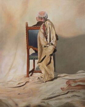 35. Asiento con Pantalones - 80x100cm. by Paul Kenens