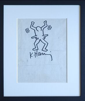 'Zonder titel' by Keith Haring