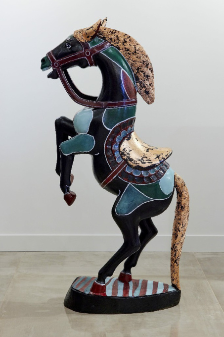 Black Horse by Theo Mackaay