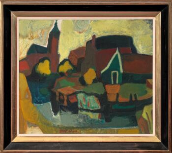 Dorp aan de Zaan by Jaap Min