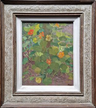Oost-Indische kers (Tropaeolum majus) by Albert Hemelman