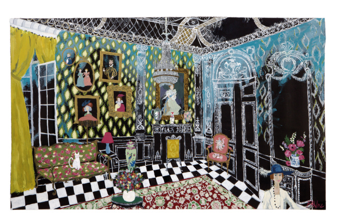 The Black Lounge by Francisca Ahlers