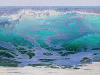 Erika Toliusis The Self in Motion Original oil painting 76 x 100 cm by Erika Toliusis