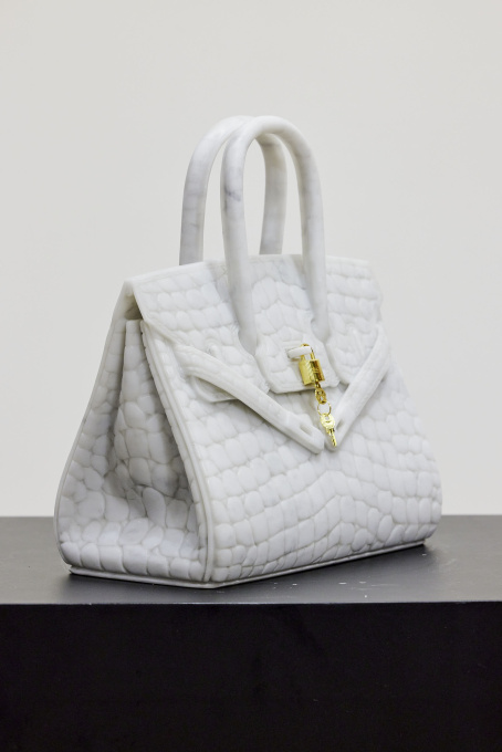 Croco Marble Bag by Phantom Art