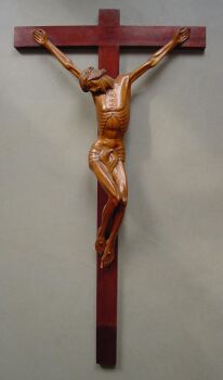 Crucifix ( ca. 1920) by Onbekende Kunstenaar