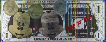 Double Mickey Dollar by Diederick Van Apple