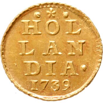 Bezemstuiver Holland IN GOLD by Artiste Inconnu