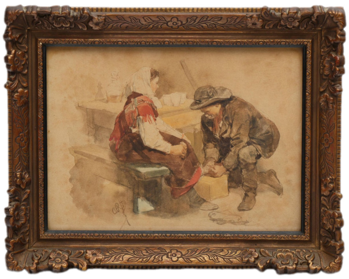 The tender touch by Charles Rochussen