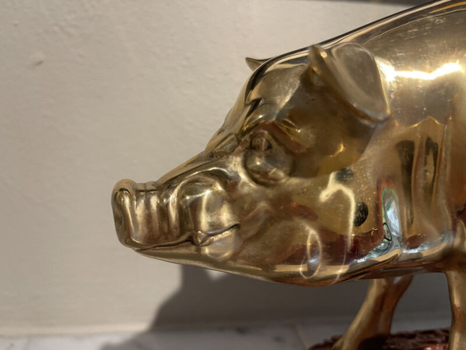'The Golden Fortune Pig' by Zhang Yong