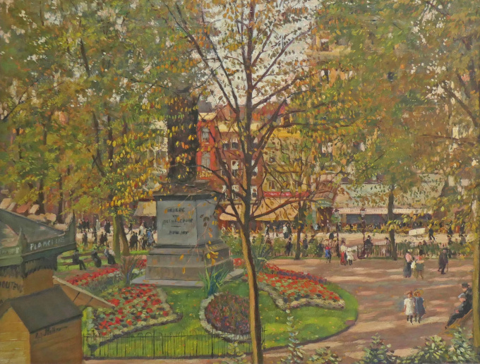 Rembrandtplein in Amsterdam by Gerard Johan Staller