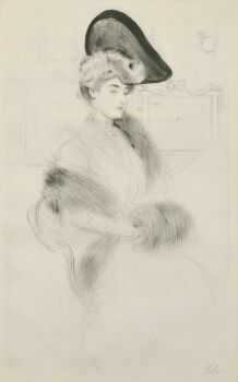 Marguerite Labady by Paul-Cesar Helleu