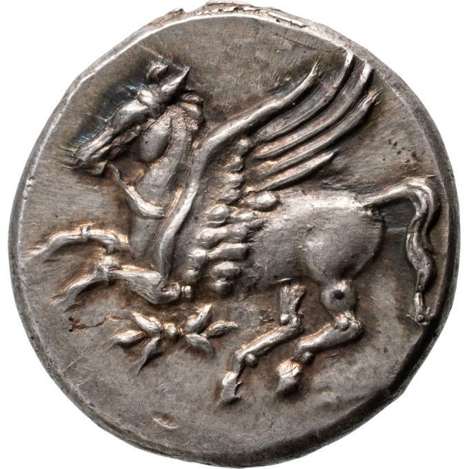 AR Stater Bruttium, Lokroi Epizephyrioi by Artiste Inconnu