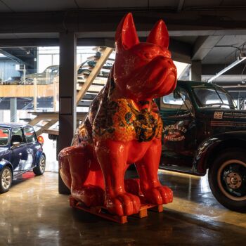 Yakuza Dog Giant by Ghost Art