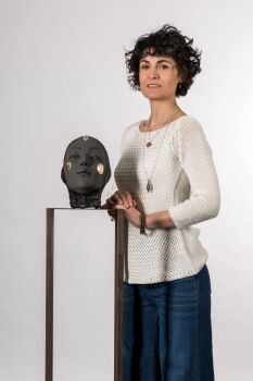 La Viandante black- We should all be feminists by Eleonora Francioni Antonio Mastromarino