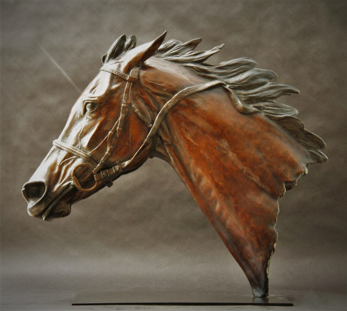 Enable (life size)  by Gill Parker