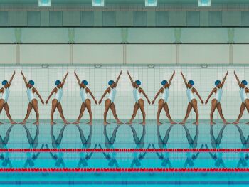 Movement, Pool by Maria Svarbova