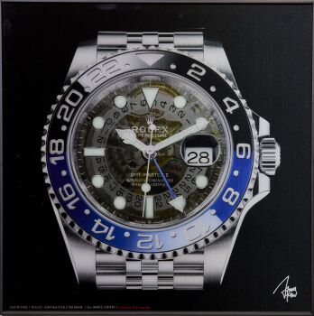 Rolex – GMT Master II – Batman by James Chiew