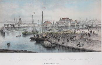 Amsterdam, Nieuwe Stadsherberg aan het IJ, naar Willem Hendrik Eickelberg by