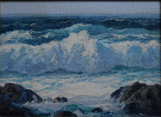 Coast at Carmel California by Carl Sammons