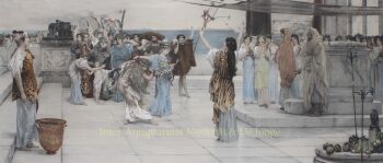 Dedication to Bacchus by Lawrence Alma-Tadema