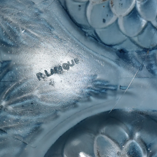 Coupe Dahlias by René Lalique
