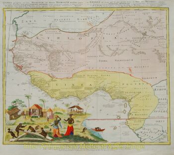 Guinea by Johann Baptist Homann