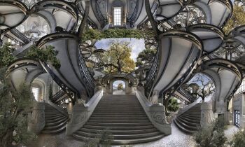 Escalier du Grand Palais - Limited edition of 8 by Jean-François Rauzier