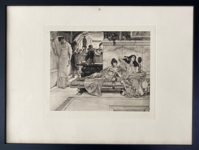 At the shrine of Venus by Lawrence Alma-Tadema