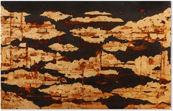 Black Steel with Gold by Chelsea Davine
