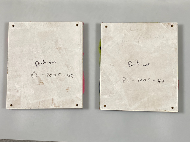 PI 2005-47 and PI 2005-46 by Frank Piasta