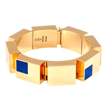 Mappins bracelet with lapis lazuli by Mappins