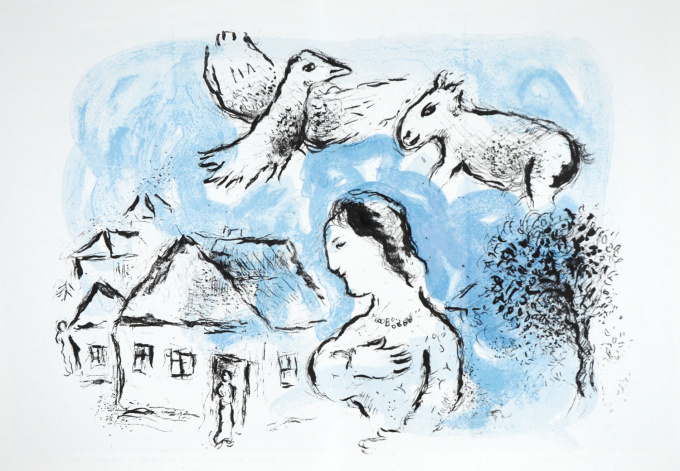Le Village / The Village by Marc Chagall