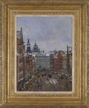 Paleis Dam Square by Hendrik Jan 'Henk' Wolter