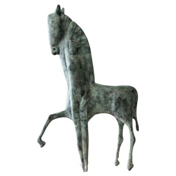 Horse and Woman by Theo Mackaay