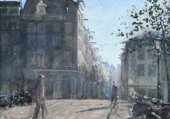 Hartenstraat te Amsterdam by Titus Meeuws