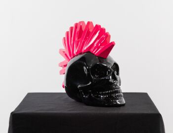 Punky Skull Black by Sther